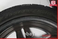 14-16 Mercedes W212 E350 E63 AMG Complete Wheel Tire Rim Set of 4 Pc 8x8.5 R18