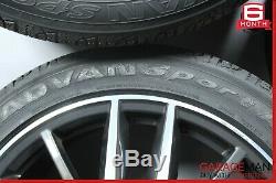 14-17 Maserati Ghibli Complete Front & Rear Wheel Tire Rim Set 8.5/10Jx19H2 OEM