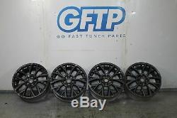 15-20 Subaru Wrx Sti 5x114.3 19x8.5 +55 Oem Wheels Rims Set Of 4 Complete Gray