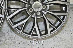 15-20 Subaru Wrx Sti 5x114.3 19x8.5 +55 Oem Wheels Rims Set Of 4 Complete Gray