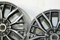 15-20 Subaru Wrx Sti 5x114.3 19x8.5 +55 Oem Wheels Rims Set Of 4 Complete Gray