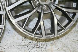 15-20 Subaru Wrx Sti 5x114.3 19x8.5 +55 Oem Wheels Rims Set Of 4 Complete Gray