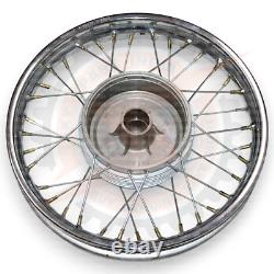 16 Complete Wheel Rim Set Compatible With Jawa 250 350 Cw 36 Spoke Wheel Pair