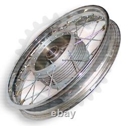 16 Complete Wheel Rim Set Compatible With Jawa 250 350 Cw 36 Spoke Wheel Pair