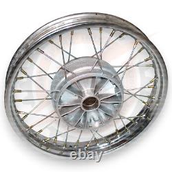 16 Complete Wheel Rim Set Compatible With Jawa 250 350 Cw 36 Spoke Wheel Pair