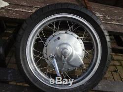 16 Inch Rear Aluminium Rimmed Wheel Project Chopper Complete Honda