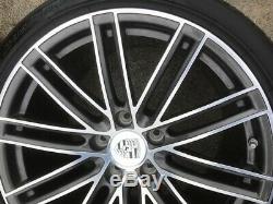 17-19 Porsche 991 Turbo S Design Oem Wheels Rims Tires Set Complete 20