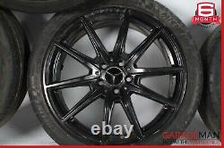 17-21 Mercedes AMG GT C190 Complete Wheel Tire Rim Set Staggered 11x8 R19 R20