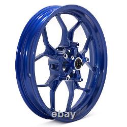 17 Complete Front Rear Blue Wheels Rims For Yamaha YZF-R25 YZF-R3 MT-25 MT-03