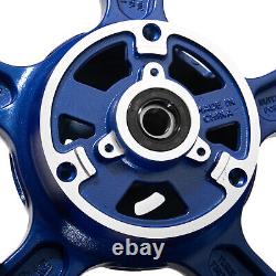 17 Complete Front Rear Blue Wheels Rims For Yamaha YZF-R25 YZF-R3 MT-25 MT-03