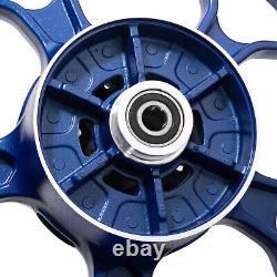 17 Complete Front Rear Blue Wheels Rims For Yamaha YZF-R25 YZF-R3 MT-25 MT-03