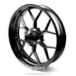 17 Complete Front Wheel Rim Black Fits Honda CBR600RR 2013 2014 2015 2016 2017