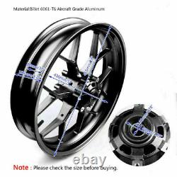 17 Complete Front Wheel Rim Black Fits Honda CBR600RR 2013-2017 Black