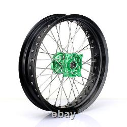 17 Complete Wheels Rim Brake Discs for Kawasaki KXF 250 450 KX250F KX450F 06-18