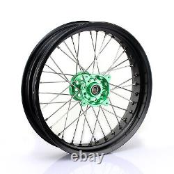 17 Complete Wheels Rim Brake Discs for Kawasaki KXF 250 450 KX250F KX450F 06-18