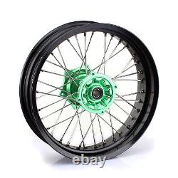 17 Complete Wheels Rim Brake Discs for Kawasaki KXF 250 450 KX250F KX450F 06-18