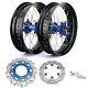 17 Supermoto Complete Wheels Rims Hubs Discs For Yamaha Yz250f Yz450f 2014-2019