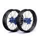 17 Supermoto Complete Wheels Rims Hubs Set For Yamaha Yz250f Yz450f 2014-2024