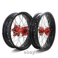 17 Supermoto Completed Wheels Rims Hubs For Honda CRF250L CRF 250 L 2013-2020