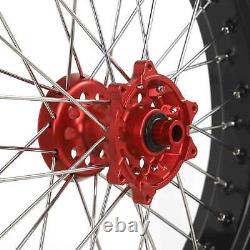 17 Supermoto Completed Wheels Rims Hubs For Honda CRF250L CRF 250 L 2013-2020