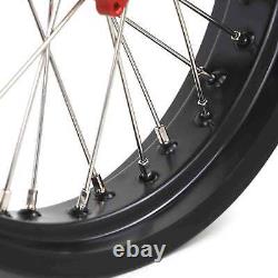 17 Supermoto Completed Wheels Rims Hubs For Honda CRF250L CRF 250 L 2013-2020