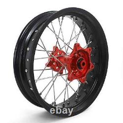 17 Supermoto Completed Wheels Rims Hubs For Honda CRF250L CRF 250 L 2013-2020