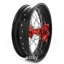 17 Supermoto Completed Wheels Rims Hubs For Honda CRF250L CRF 250 L 2013-2020