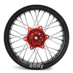 17 Supermoto Completed Wheels Rims Hubs For Honda CRF250L CRF 250 L 2013-2020