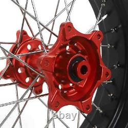 17 Supermoto Completed Wheels Rims Hubs For Honda CRF250L CRF 250 L 2013-2020