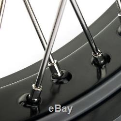 17x3.5 & 17x4.5 Supermoto Complete Wheels Rims Hubs Set for KTM EXC-F 350 2016