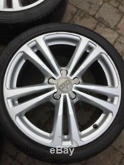 18 Genuine Audi A3 Alloy Wheels 10 Spoke Rims x 4. Complete With 225/40 Tyres
