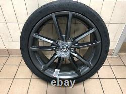 18 Pretoria complete alloy Wheel matt dark graphite Tyre included
