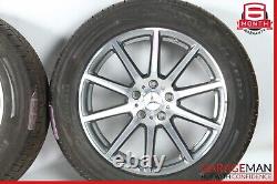 19-21 Mercedes W463 G550 G63 AMG Complete Wheel Tire Rim Set 9.5Jx20H2 ET35 OEM