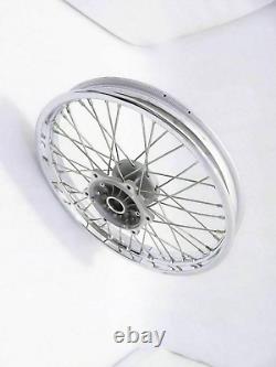 19 Complete Front Wheel Rim Disc Brake For Royal Enfield Class 500cc