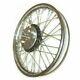 19 Half Width Front Complete Wheel Rim Assembly For Bsa Norton Royal Enfield