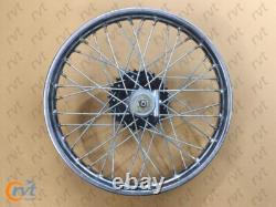 19 Half Width Hub Front& Rear Complete Wheel Rim Set Assey For Royal Enfield