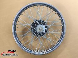 19 Half Width Hub Front& Rear Complete Wheel Rim Set Assey For Royal Enfield
