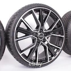 19 Inch Complete Wheels WH34 for Audi A4 B8 B9 A5 A6 4G C8 A7 SQ5 Q5 Fy Rims