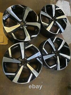 19 Nissan Qashqai Alloy Wheels Genuine Nissan wheels Complete with TPM SENSORS