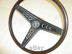 1969-1970 Shelby Rim Blow Steering Wheel New, RimBlow Complete, GT-350, GT-500