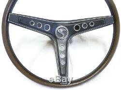 1969-70 Shelby Rim Blow Steering Wheel New, RimBlow Complete