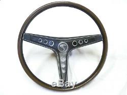 1969-70 Shelby Rim Blow Steering Wheel New, RimBlow Complete