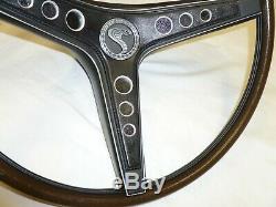 1969-70 Shelby Rim Blow Steering Wheel New, RimBlow Complete