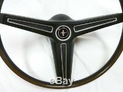 1970-73 New Ford Mustang Rim Blow Steering Wheel, New RimBlow, 1971-72-73, Complete