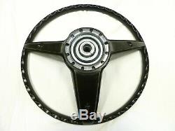 1970-73 New Ford Mustang Rim Blow Steering Wheel, New RimBlow, 1971-72-73, Complete