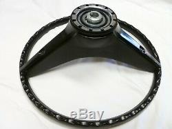 1970-73 New Ford Mustang Rim Blow Steering Wheel, New RimBlow, 1971-72-73, Complete