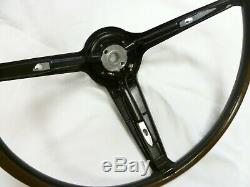 1970-73 New Ford Mustang Rim Blow Steering Wheel, New RimBlow, 1971-72-73, Complete