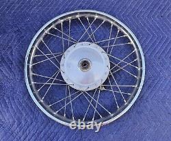 1971 Honda SL350 Front Wheel Rim Complete