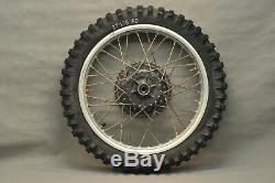 1980 1981 Yamaha IT175 IT 175 Front Rear Wheel Tire Rim Set Hub COMPLETE