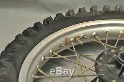 1980 1981 Yamaha IT175 IT 175 Front Rear Wheel Tire Rim Set Hub COMPLETE